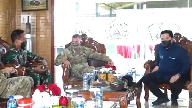 KSAD Ungkap Peran Menteri BUMN Erick Thohir Sukseskan Garuda Shield