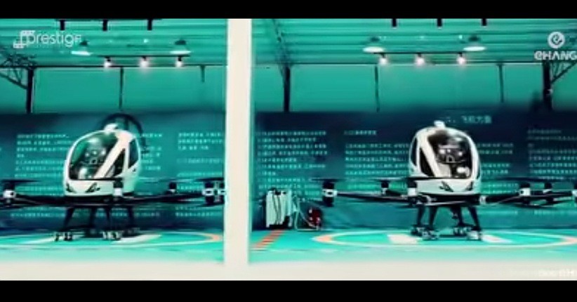 4 Fakta Taksi Terbang Listrik Ehang yang Diklaim Lebih Nyaman ketimbang Helikopter