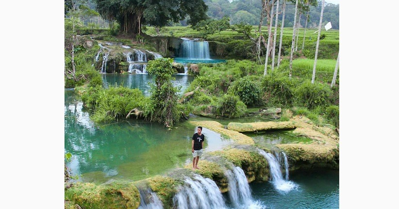 Pesona Waikelo Sawah Sumba, Gua Alami Menyatu dengan Persawahan Eksotis