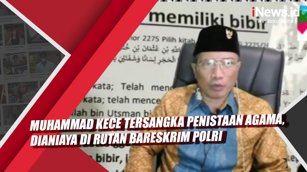  Dihajar Irjen Napoleon, Tersangka Penodaan Agama M Kece Alami 9 Luka Lebam di Wajah
