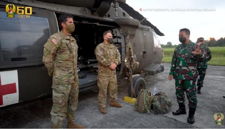 KSAD Jenderal TNI Andika Perkasa Naksir Helikopter Black Hawk Milik US Army 