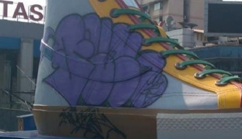 Tugu Sepatu Dicoret-Coret, Wagub DKI : Semoga Pelaku Ditemukan Melalui CCTV