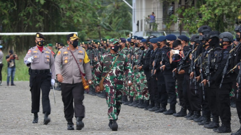 400 Personel TNI Polri Diterjunkan Amankan Pesta Paduan Suara Gerejawi di Mimika