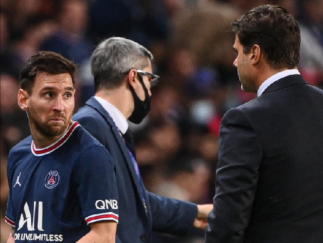 Tarik Keluar Lionel Messi Lebih Cepat di Laga Kontra Lyon, Pochettino Beri Alasannya