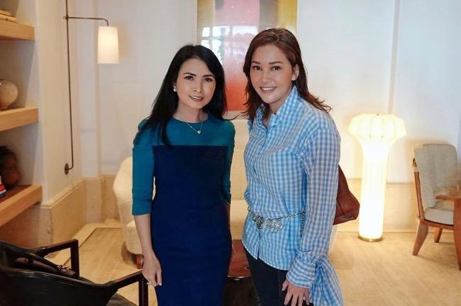 Maia Estianty Tak Sengaja Bertemu Liliana Tanoesoedibjo di Los Angeles, Netizen: Dua Wanita Menginspirasi