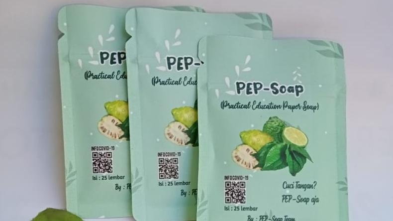 Mahasiswa UNS Ciptakan Sabun Kertas, Cocok untuk Adaptasi Era New Normal 