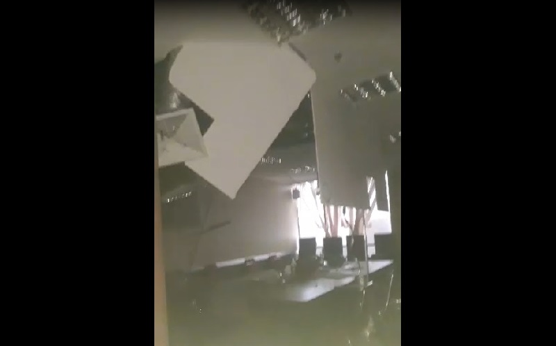 Diterjang Hujan dan Angin Kencang, Gedung Pemkot Depok Rusak