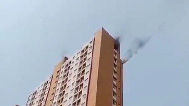 Kebakaran Rusunami Kemayoran Diduga karena Korsleting Listrik