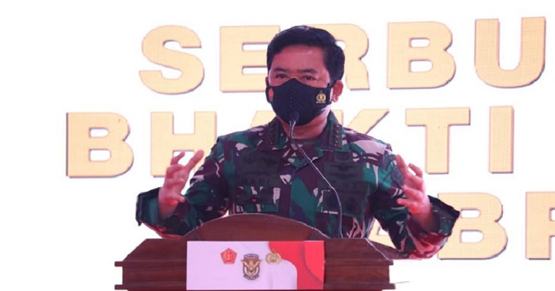 Hadiri Vaksinasi Covid-19 Alumni Akabri 98, Panglima TNI Ingatkan Disiplin Prokes 