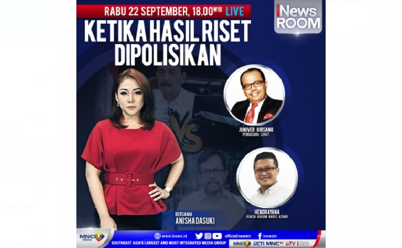 Ketika Hasil Riset Dipolisikan, Selengkapnya di iNews Room