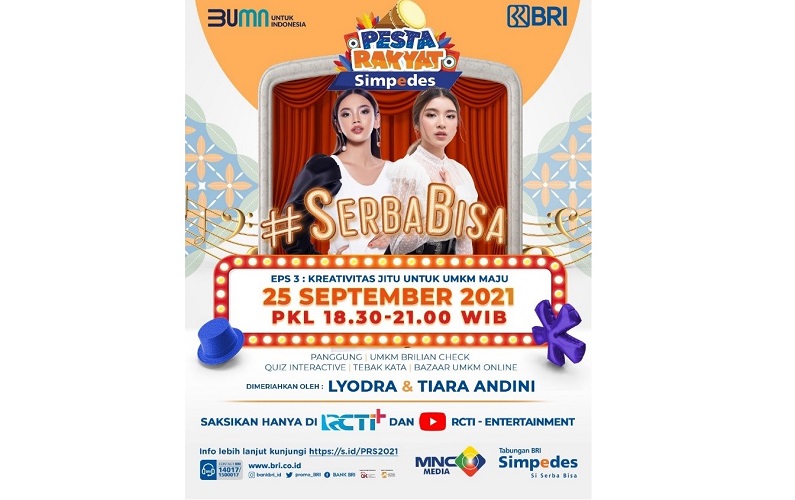 Pesta Rakyat Simpedes Ajak Pelaku UMKM Kembangkan Usaha lewat Kreativitas