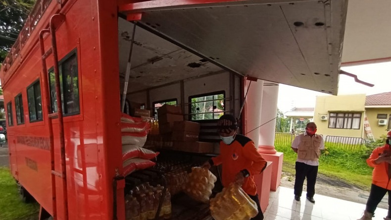 Sejumlah Daerah di Sulut Bantu Penanganan Bencana di Minahasa Tenggara