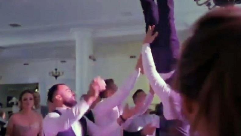 Tamu Pesta Pernikahan Ceroboh, Mempelai Pria Patah Tulang Punggung