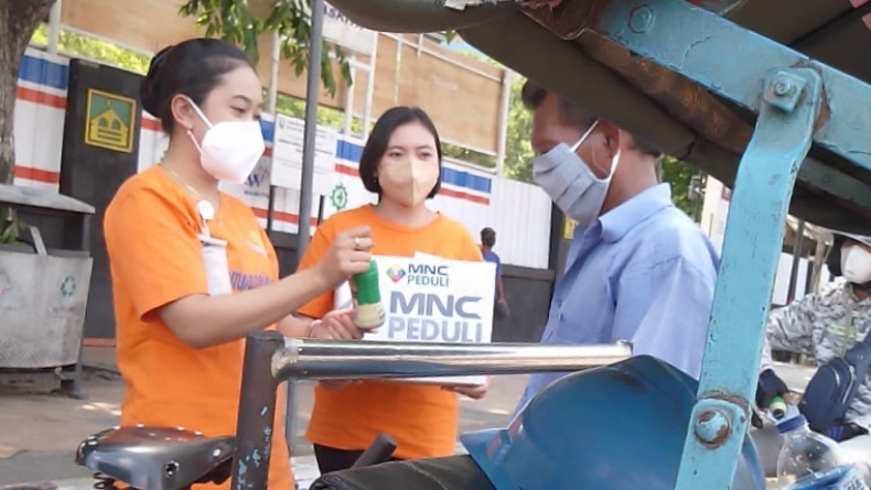 MNC Peduli Dukung Relawan Ajak Warga Patuhi Prokes di Semarang