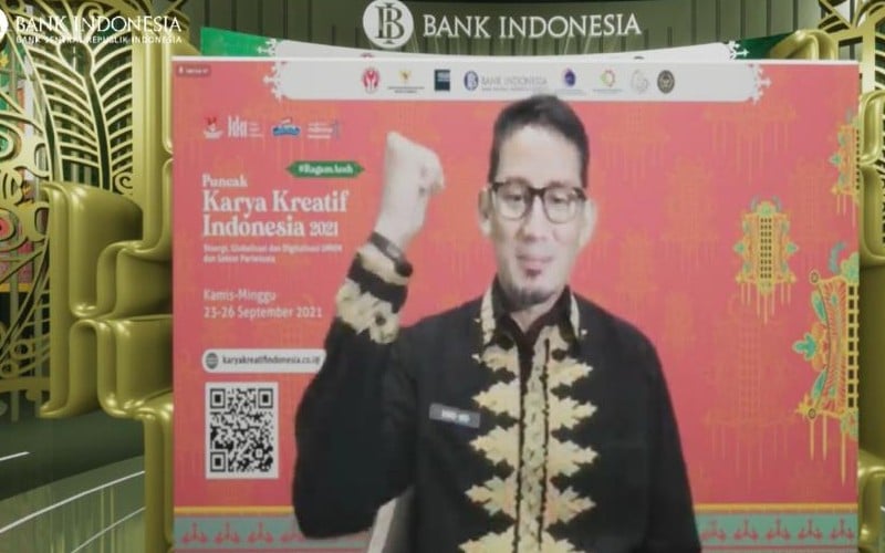 Sandiaga Uno: Gernas BBI Bantu UMKM Masuk ke Platform Digital