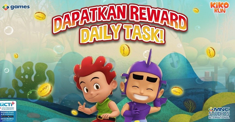  Lakukan Daily Task di Kiko Run untuk Mendapatkan Hadiahnya Secara Langsung!