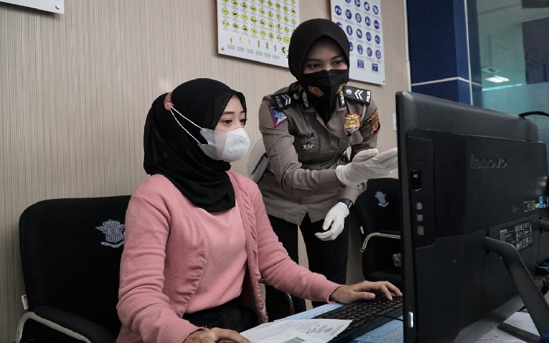 Ujian Teori SIM Bisa dari Rumah, Polrestabes Bandung Punya Aplikasi e-AVIS