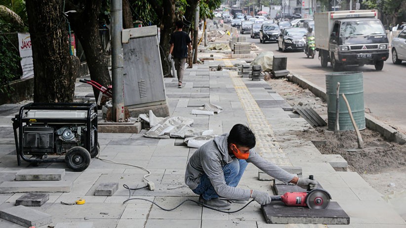 Heboh Trotoar di Tengah Jalan, Begini Penjelasan Kementerian PUPR