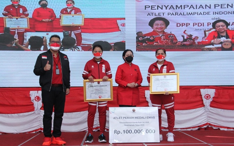 Beri Penghargaan Atlet Paralimpiade Tokyo, Puan Maharani: Mereka Kebanggaan Rakyat