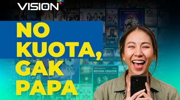 Nonton Video on Demand di Vision+ Tak Perlu Kuota, Begini Caranya!