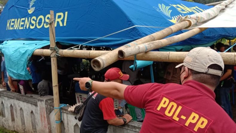 Kemensos Pantau Distribusi Bantuan Korban Banjir Bandang di Minahasa Tenggara 