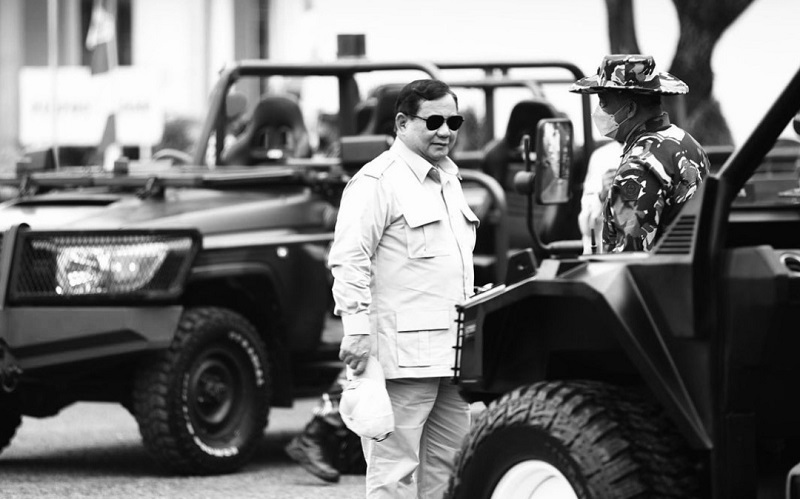 Prabowo Nikmati Nostalgia saat Kunjungi Pusdikpassus di Batujajar Bandung