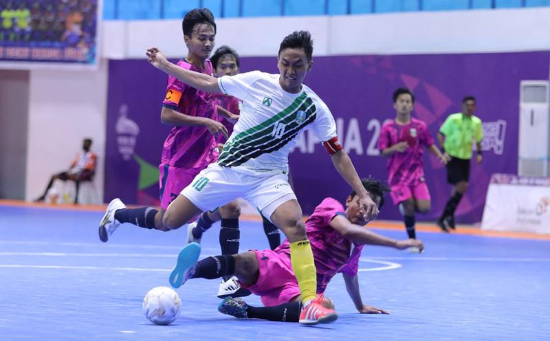 Hasil Futsal PON XX Papua 2021: Sengit, Jawa Timur Diimbangi Banten