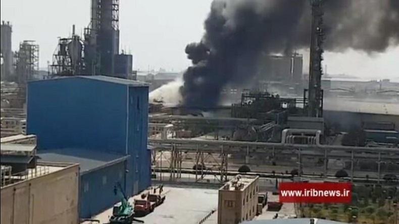 Api Melahap Gedung IRGC Iran, Sabotase Israel?