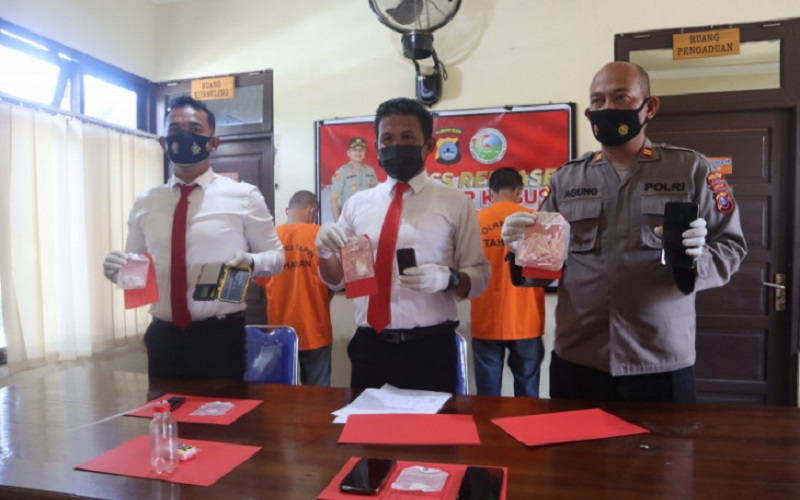 8 Bandar Sabu di Tapin Ditangkap, Dua di Antaranya Perempuan 