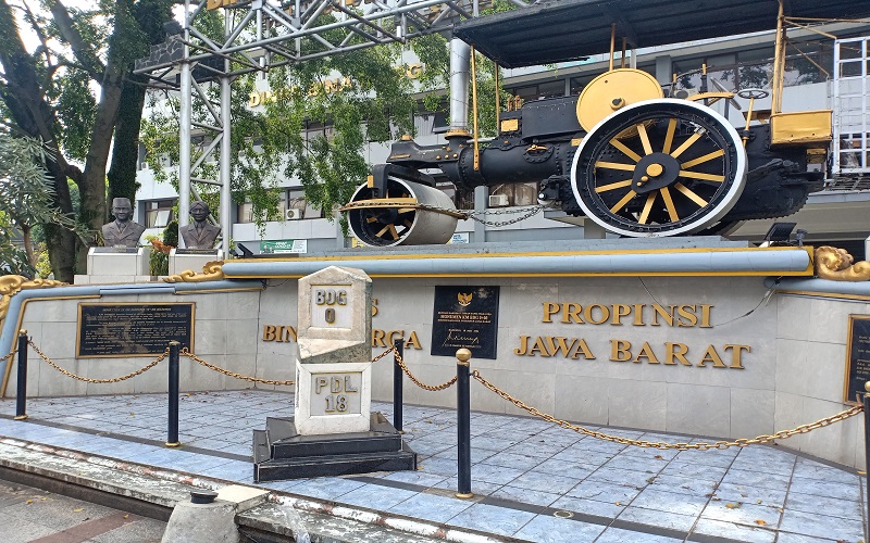Km 0 Tonggak Sejarah Kota Bandung 211 Tahun Silam