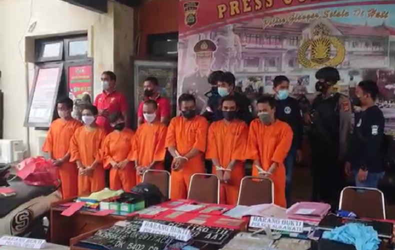 Kasus Kriminal di Gianyar Meningkat Selama Pandemi, 12 Tersangka Ditangkap