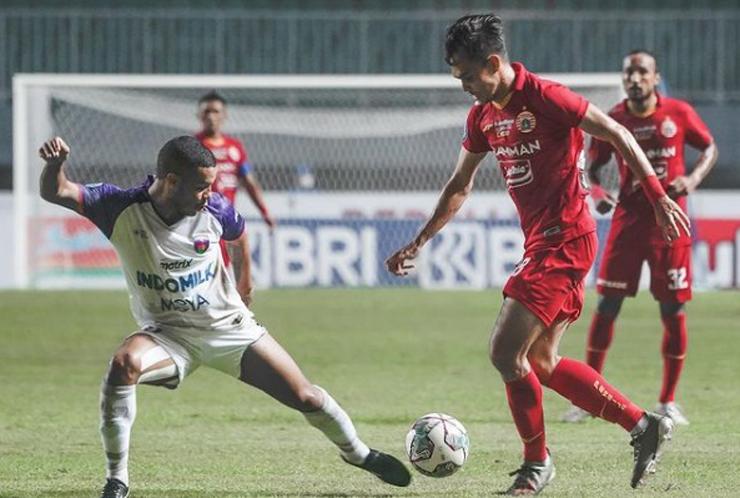 Sempat Unggul, Persija Jakarta Ditahan Persita Tangerang