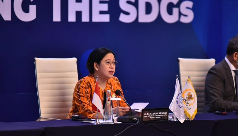 Hadiri Pembukaan Forum Parlemen Negara G20, Puan Maharani Bicara Pentingnya Rencana Global Akhiri Pandemi