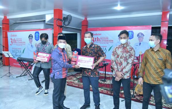 Peringati 3 Tahun Kepemimpinan, Pemkab Bangka Gelar Syukuran dan Media Award