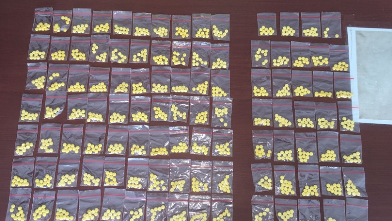 6 Pengedar 1.776 Butir Trihexyphenidyl Ditangkap Polresta Manado