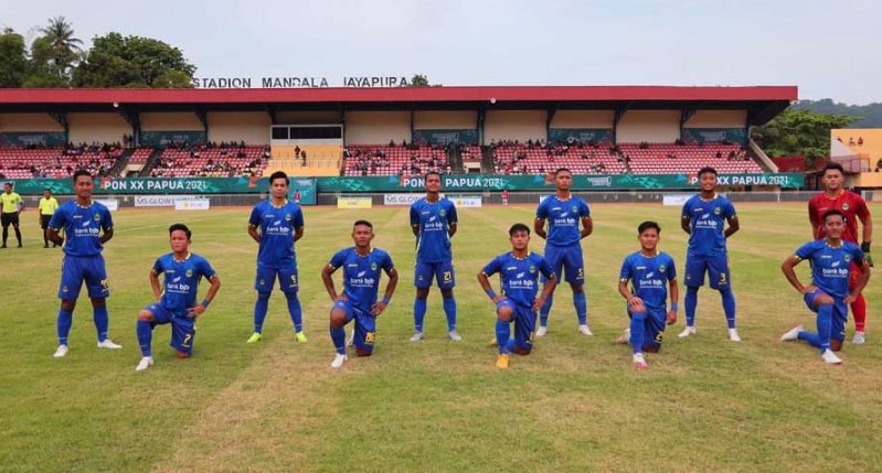 Sepak Bola PON XX Papua: Juara Bertahan Jawa Barat Menang Tipis atas NTT