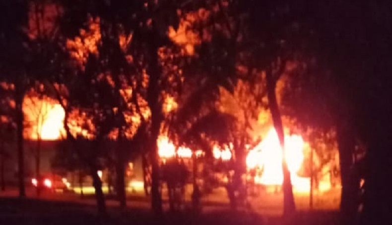 Gudang Karet PTPN VIII Nusantara Sukabumi Terbakar, Kerugian Capai Ratusan Juta