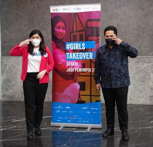 Jadi Menteri BUMN Sehari, Sharon Florencia Ingin BUMN Beri Beasiswa untuk Perempuan di Indonesia Timur