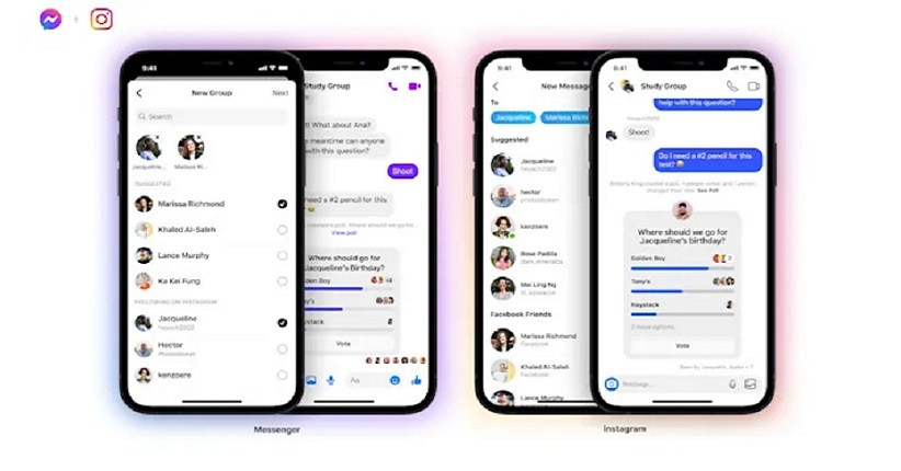 Pengguna Instagram Kini Bisa Gabung Group Chat di Messenger