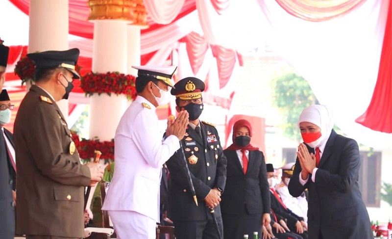 Gubernur Khofifah: Jadikan Nilai Luhur Pancasila untuk Bangkit dari Pandemi