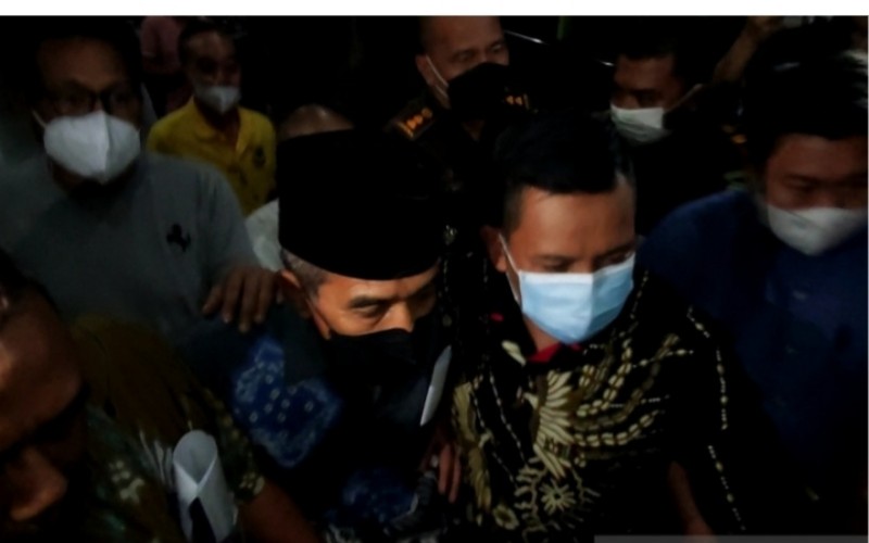 Tersangka Kasus Masjid Sriwijaya, Akhmad Najib Ditahan di Rutan Pakjo Palembang