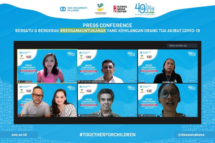 #BersamaUntukAnak, SOS Children’s Villages Indonesia Jaga Masa Depan Anak yang Kehilangan Orangtua Akibat Covid-19