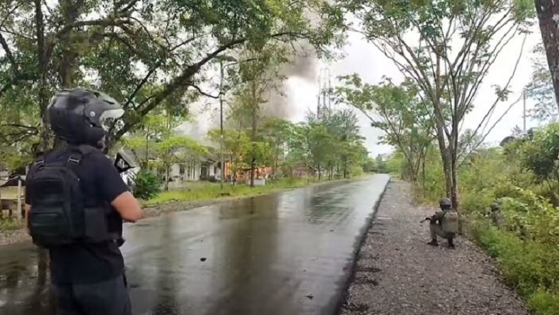 Warga Korban Kerusuhan di Yalimo Mengungsi di Polres