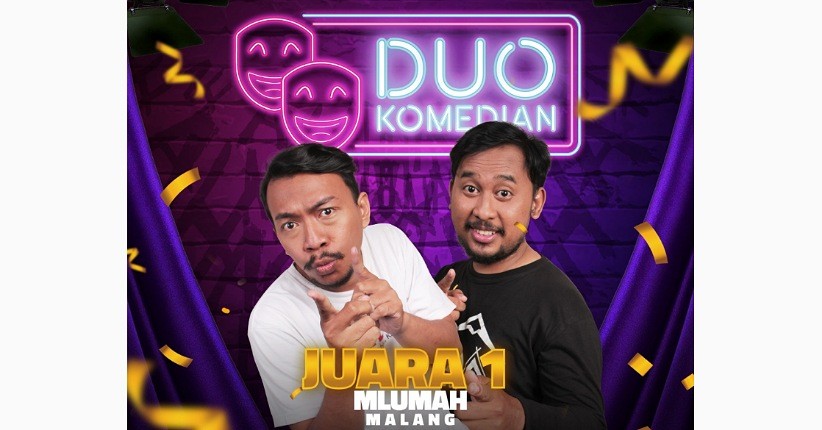 Mlumah Asal Malang Pasangan Duo Komedian Berhasil Bawa Hadiah Rp75 Juta