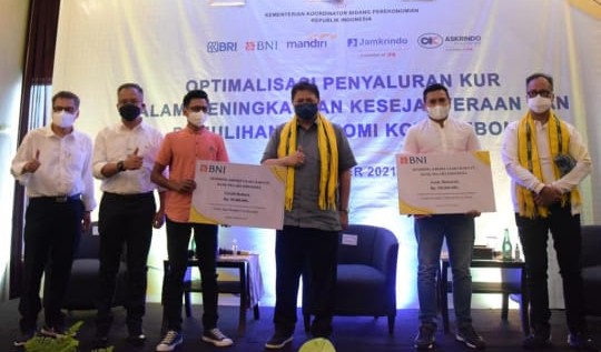 Menko Airlangga Dorong KUR Bantu UMKM dan Percepat Pemulihan Ekonomi