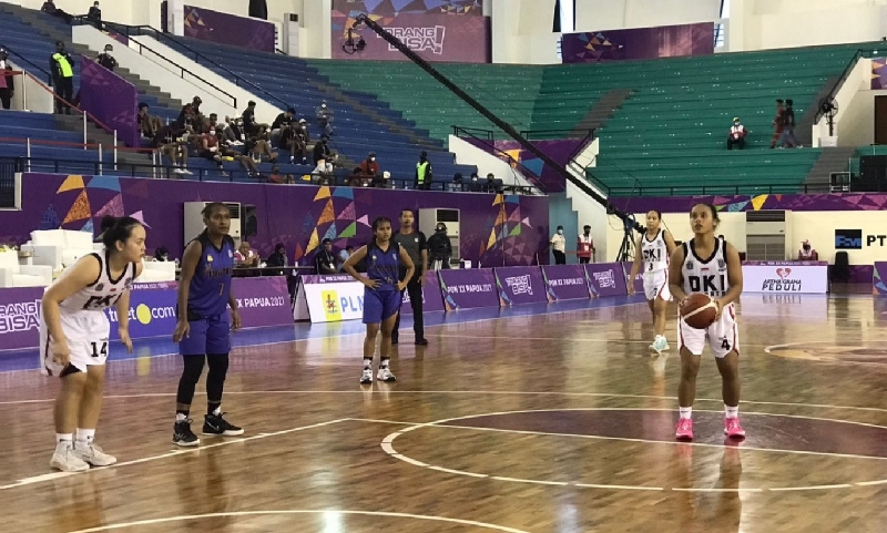 Hasil PON XX Papua 2021: Bantai Tuan Rumah, Basket Putri DKI Jakarta Lolos ke Semifinal