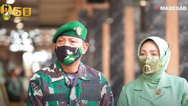 Naik Pangkat, Brigjen TNI Afianto Danrem 072 Pamungkas Yogyakarta Pecah Bintang