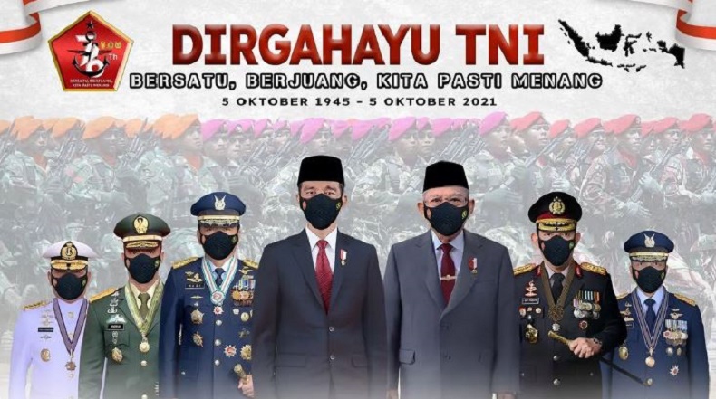 HUT TNI ke-76, Tiga Prajurit Terima Bintang Jasa 