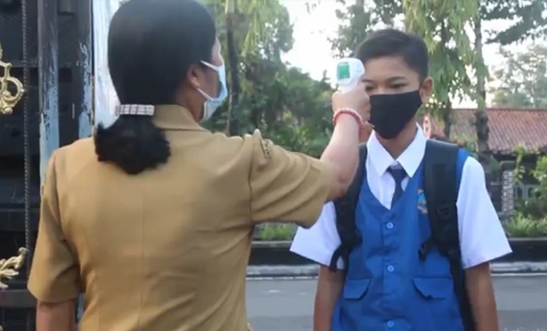 Hari Pertama PTM di Bali Puluhan Siswa di Karangasem Dipulangkan, Ada Apa?