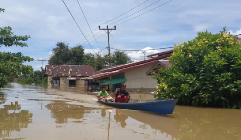 Banjir Kapuas Hulu Rendam 10.596 Rumah dan 228 Fasilitas Umum